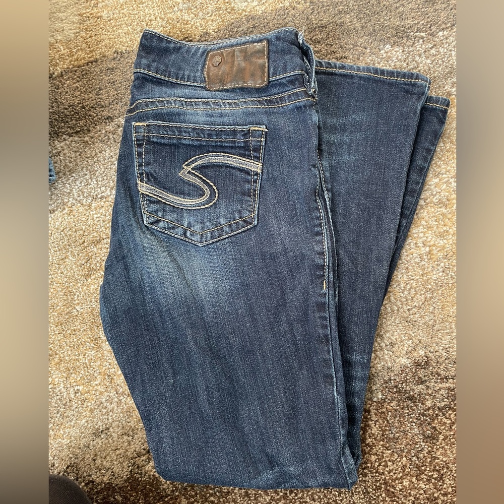 Silver jeans